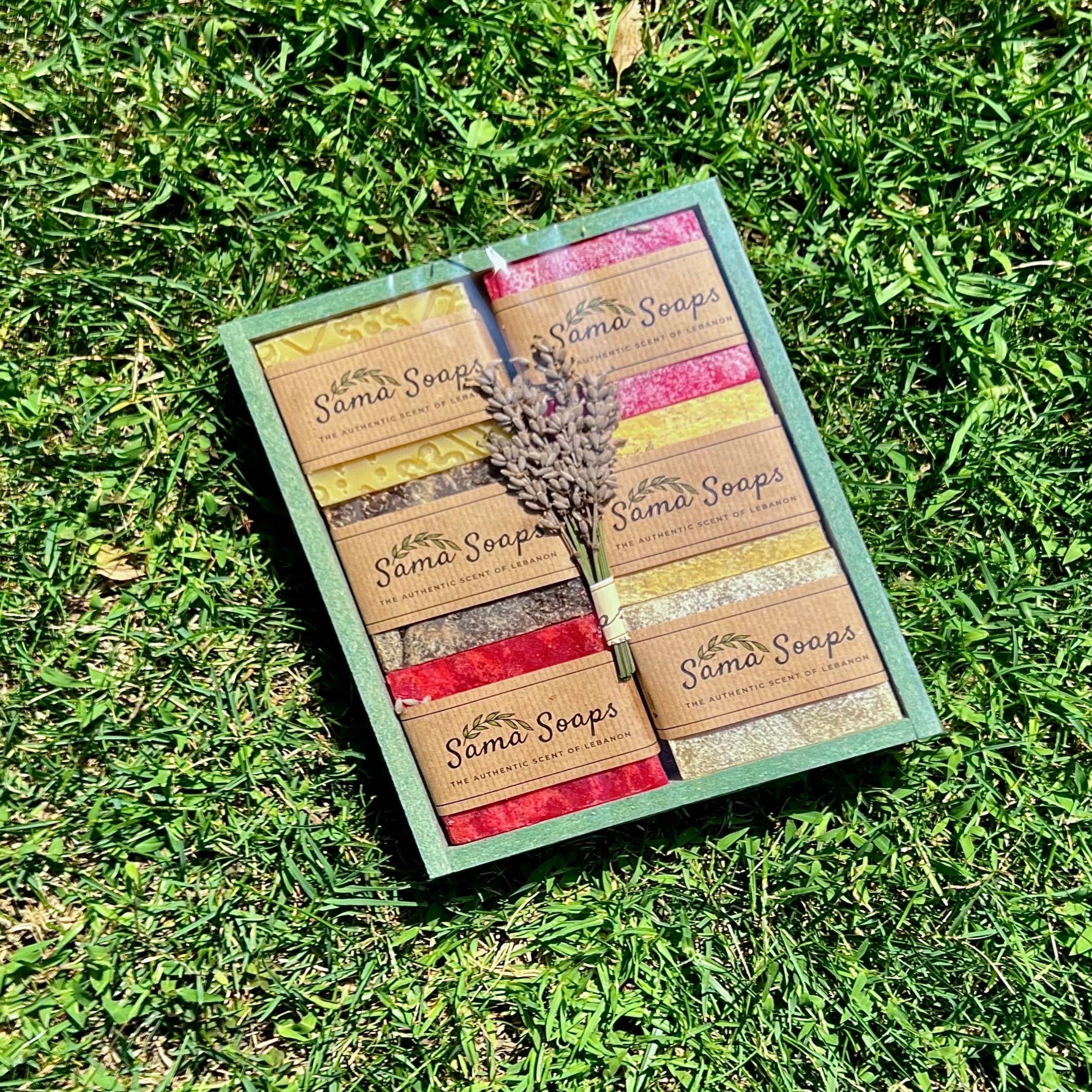 Six Artisan Soaps Gift Box