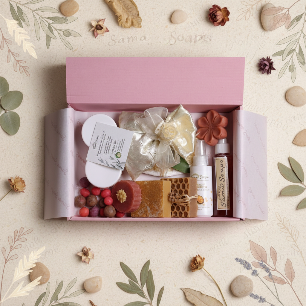 Enhanced gift box with decorative elements