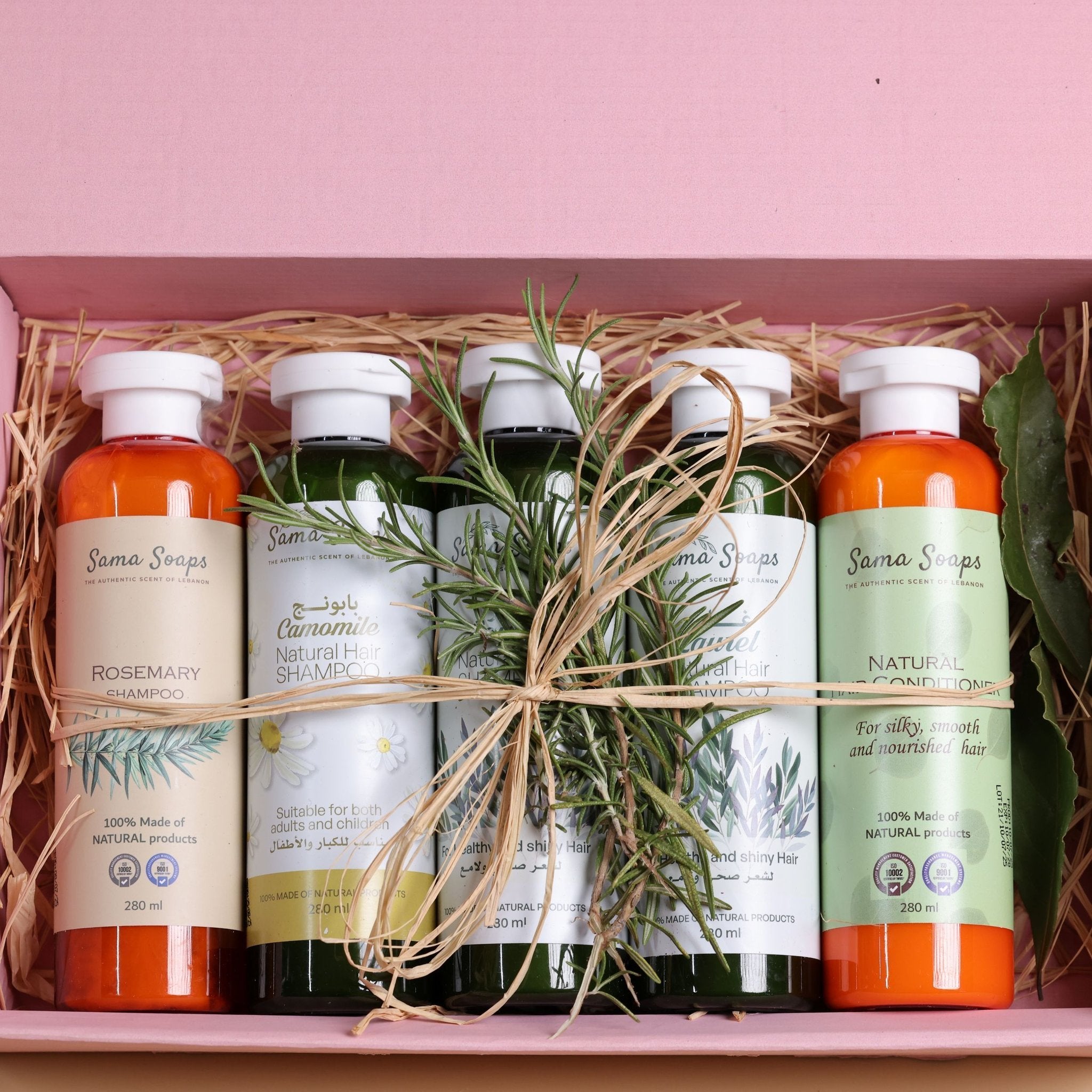 Hair-care Collection Gift Set Herbal Shampoos & Conditioner