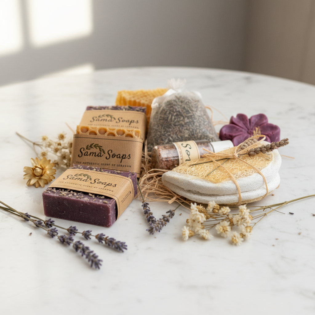 Lavender & Honey Gift Box Body Soap Set