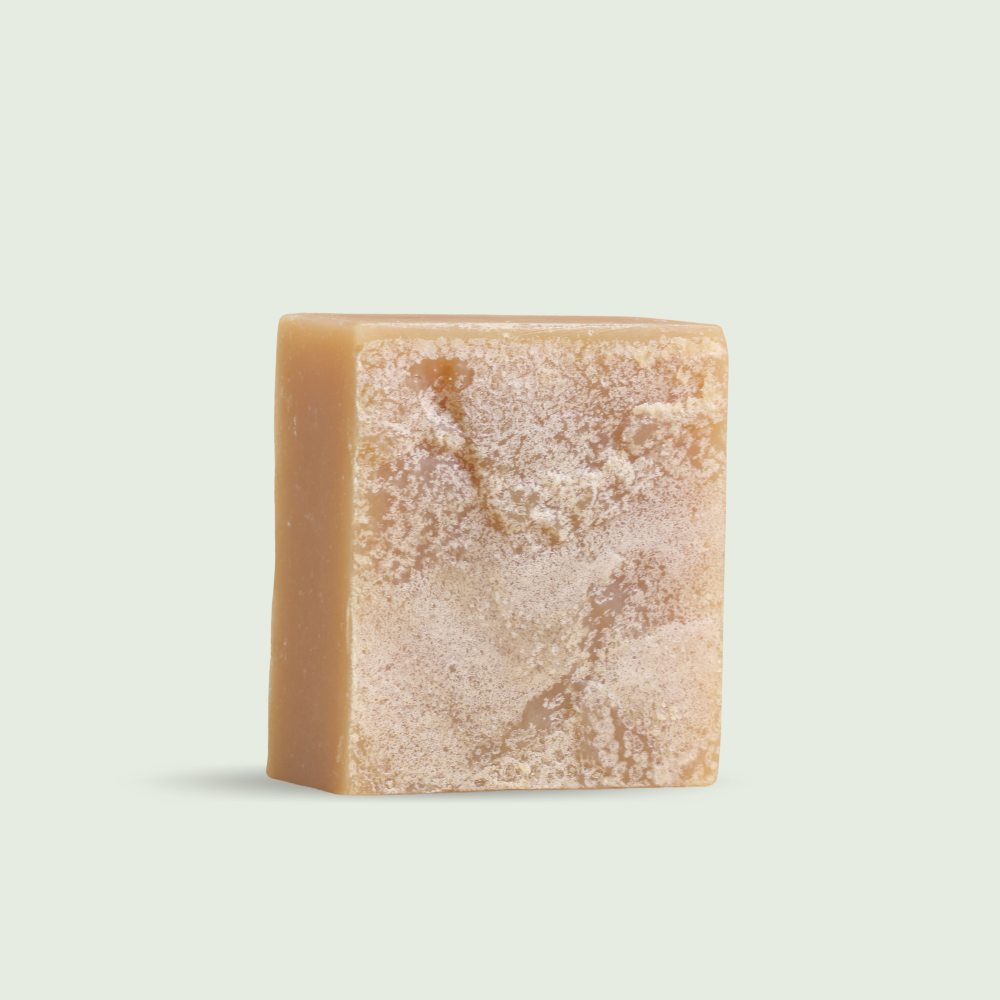 Warm Amber Body Soap Bar With Olive Oil And Amber Resin