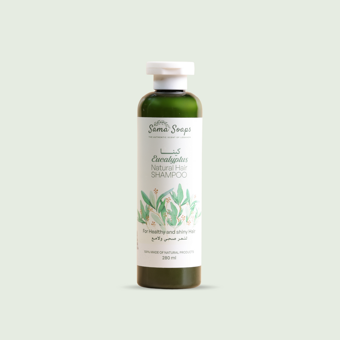 Eucalyptus Shine Hair &amp; Scalp Liquid Shampoo for Normal, Oily and Active Scalps, 280 ml