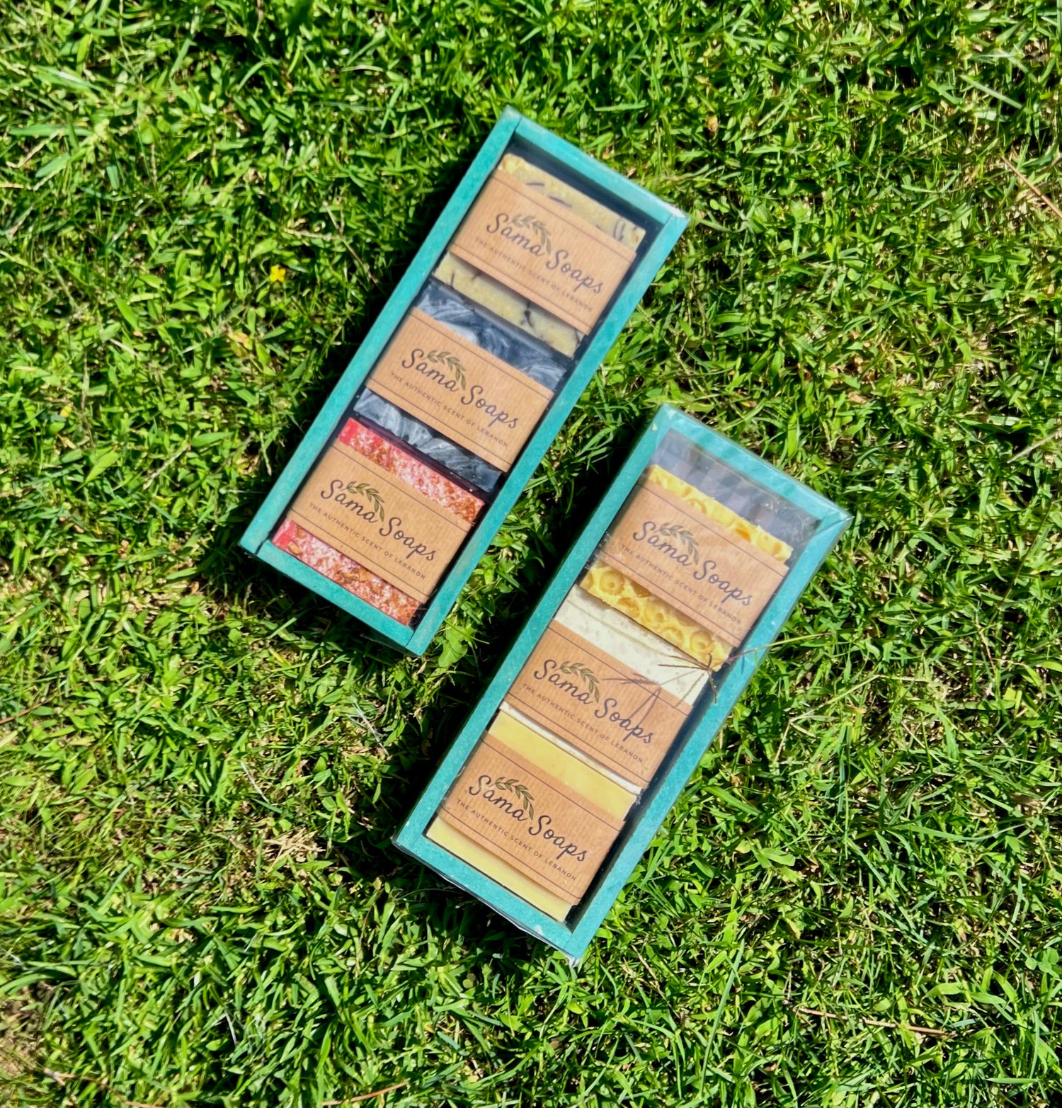 Three Artisan Soaps Gift Box