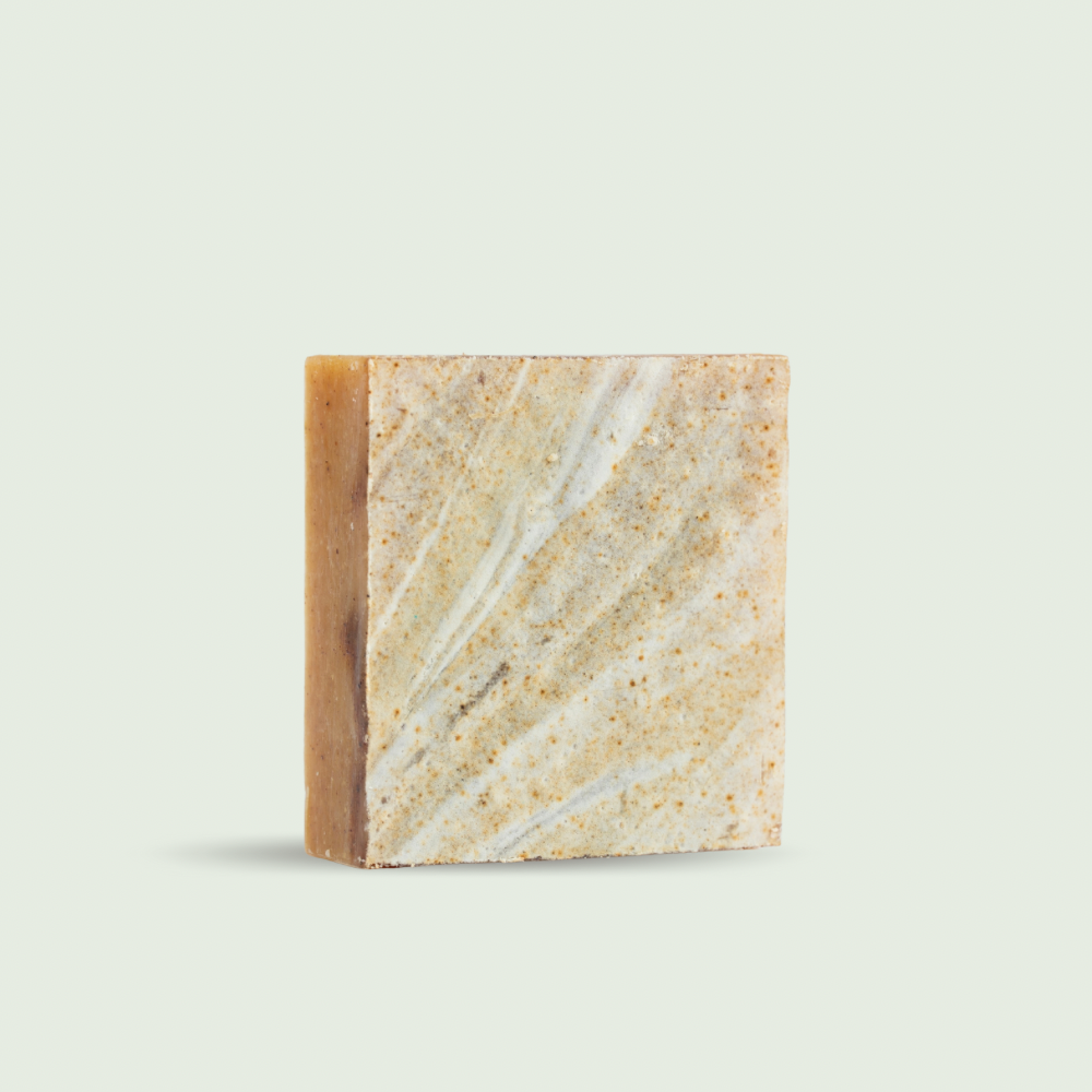 Turmeric Frankincense Glow Face Soap Bar for Radiant, Even Skin, 120g