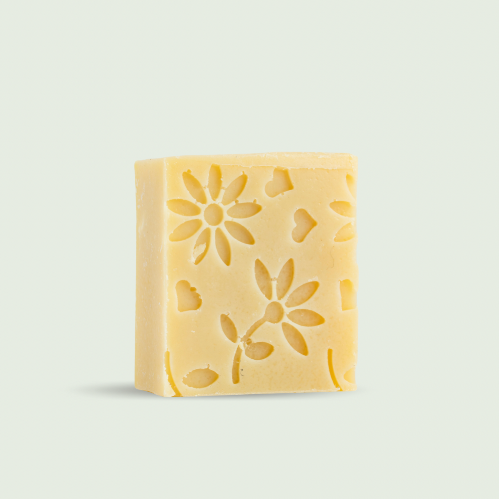 Jasmine Bloom Body Soap Bar, Intense Jasmine Scent, Hydrating Cleanser