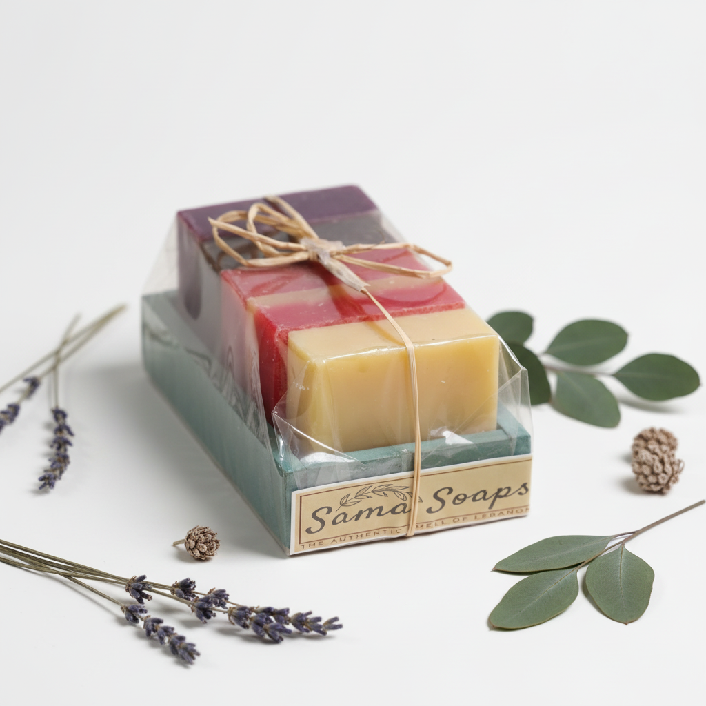 Professional Sama Soaps Gift Set - Decorated