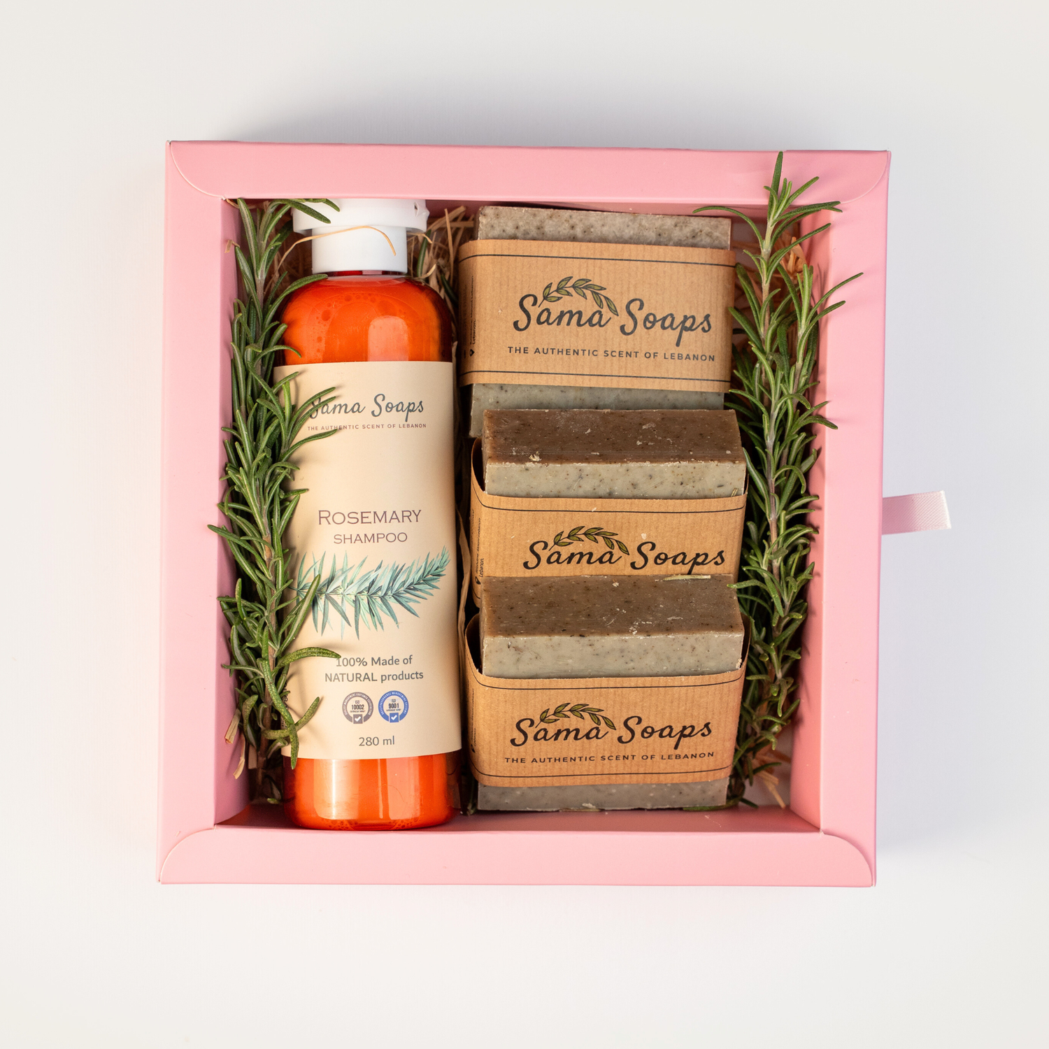 Rosemary Hair &amp; Body Care Bundle Gift Box