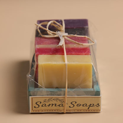 Five Artisan Perfume Soaps Gift Box