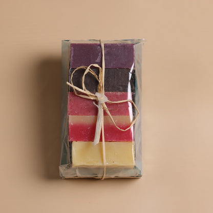 Five Artisan Perfume Soaps Gift Box