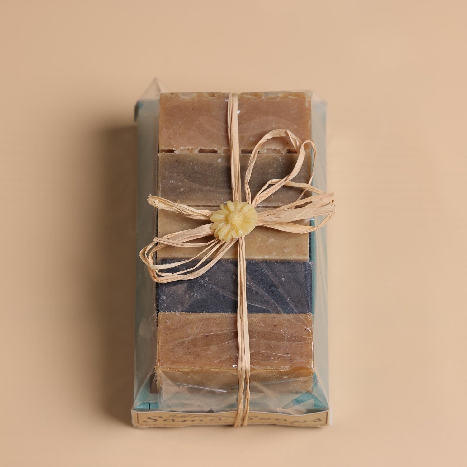 Five Artisan Botanical Soaps Gift Box