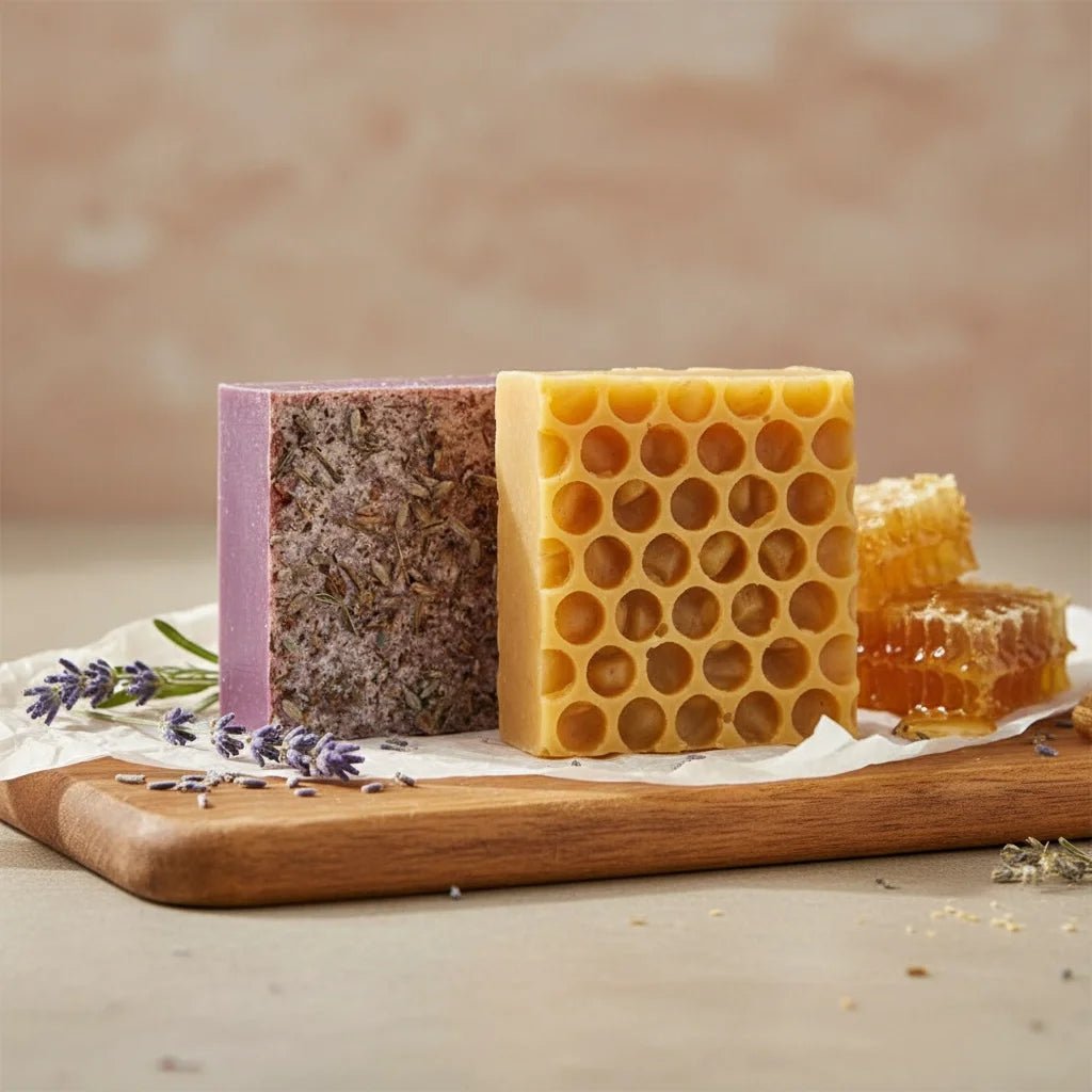 Lavender &amp; Honey Gift Box Body Soap Set